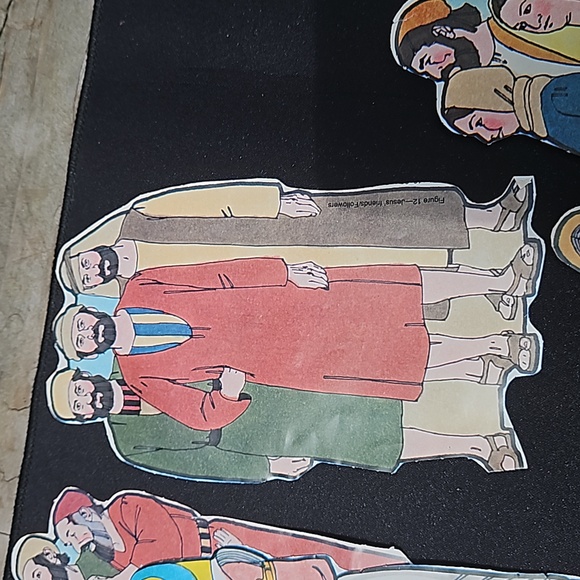 Vintage Flannel Graph Sunday School Bible Story Teaching characters/story piece - Picture 14 of 15